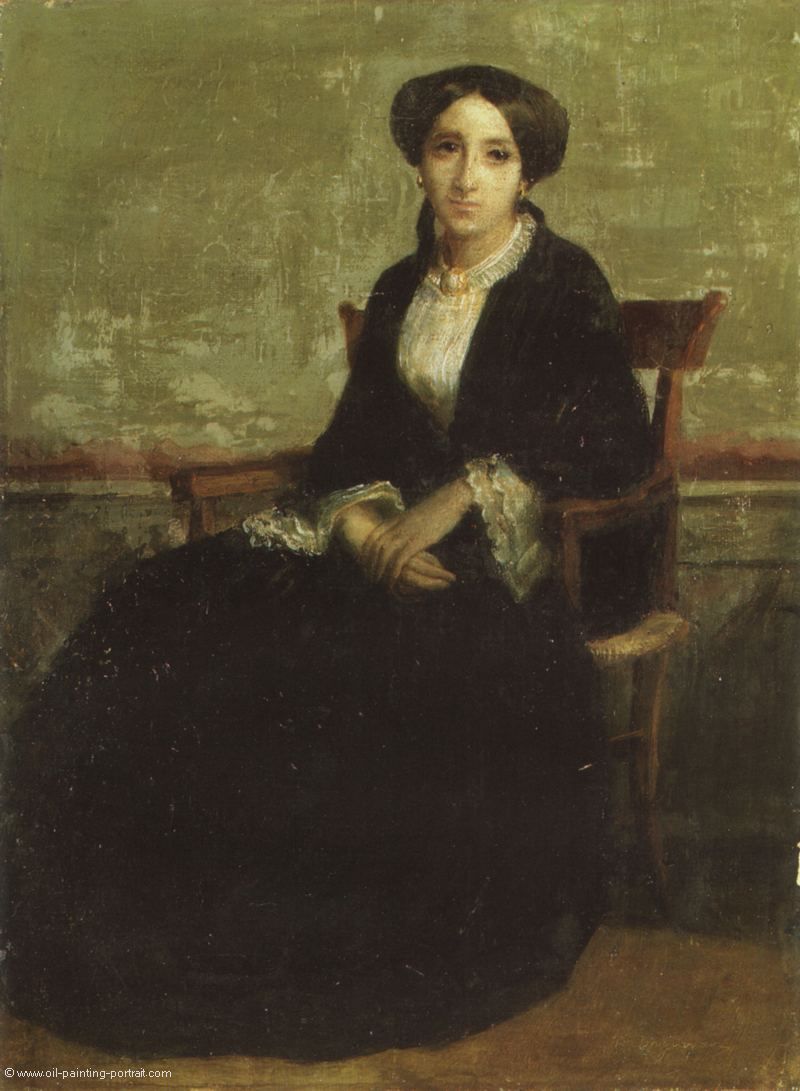 Portrait von Genevieve Bouguereau