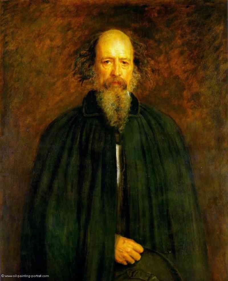 Portrait von Lord Alfred Tennyson