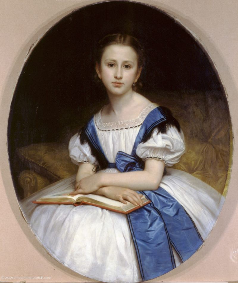 Portrait von Mademoiselle Brissac