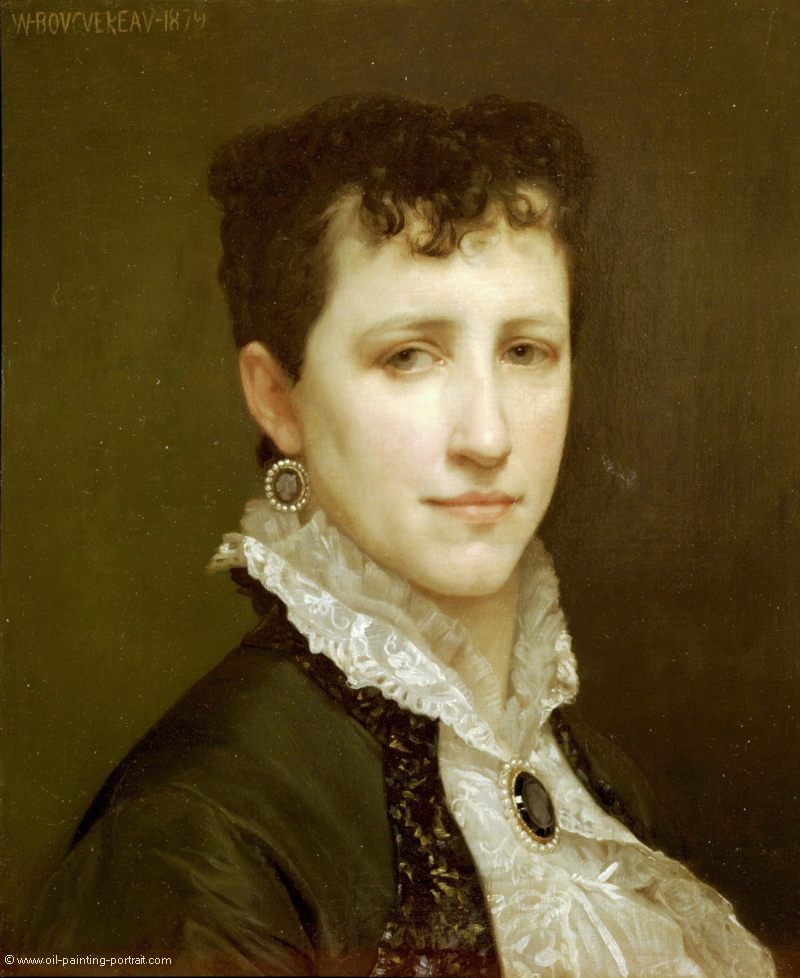 Portrait von Mademoiselle Elizabeth Gardner