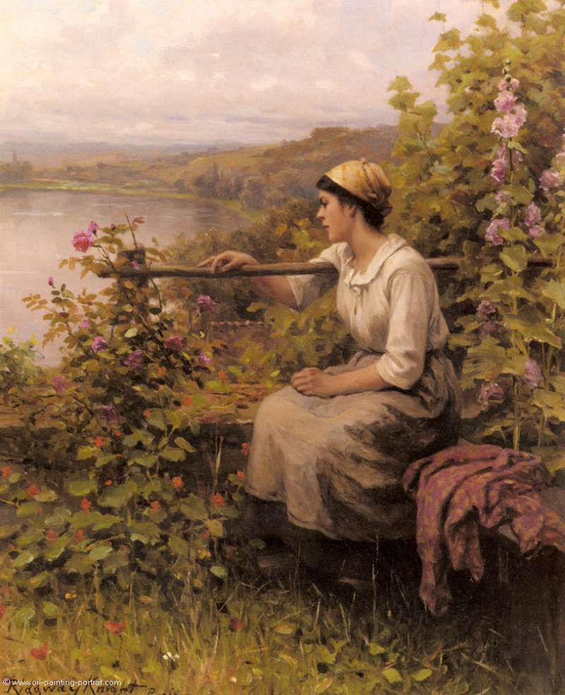 Resting in the Garden