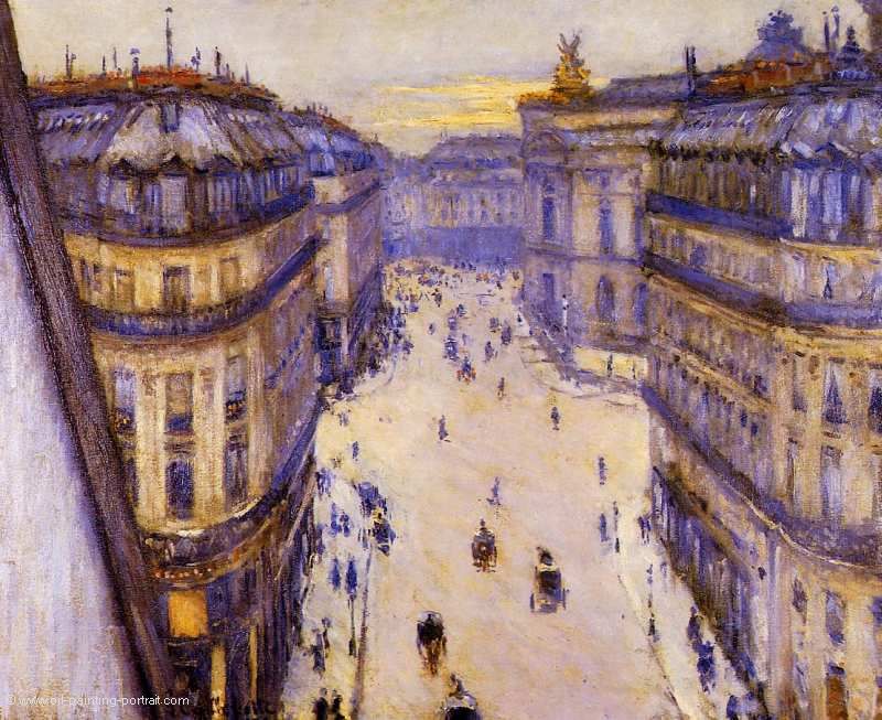 Rue Halevy seen from the Sixth Floor