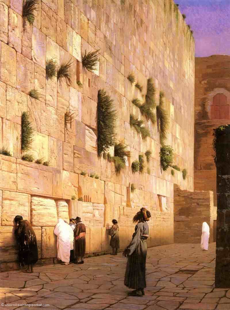Salomons Mauer in Jerusalem
