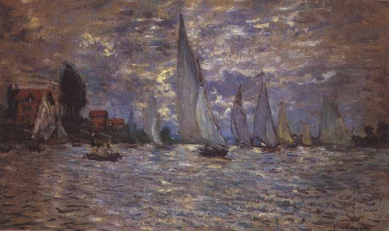 Segelboote (Regatta in Argenteuil)