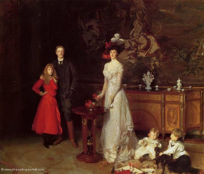 Sir George Sitwell, Lady Ida Sitwell and Family