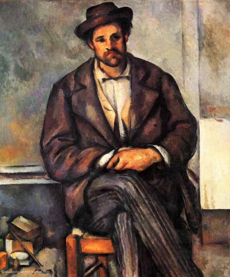 Sitzender Bauer