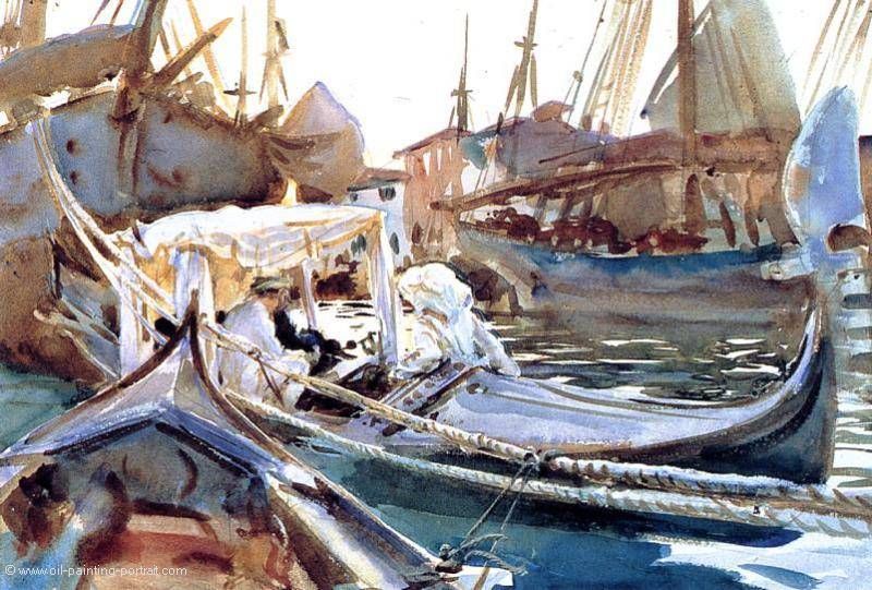 Sketching on the Guidecca