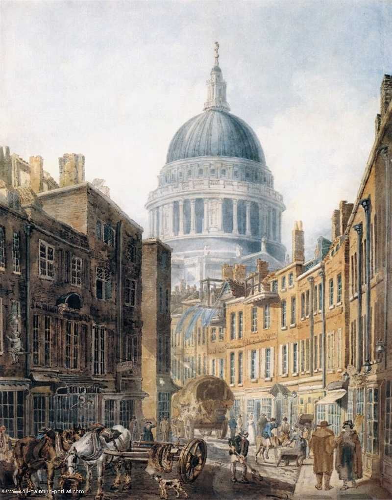 St. Pauls Cathedral fom St. Martins le Grand