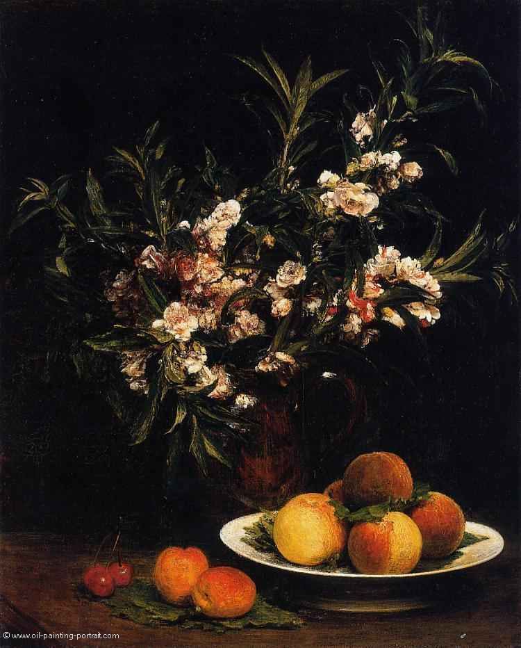 Still Life (Balsimines Peaches and Apricots)