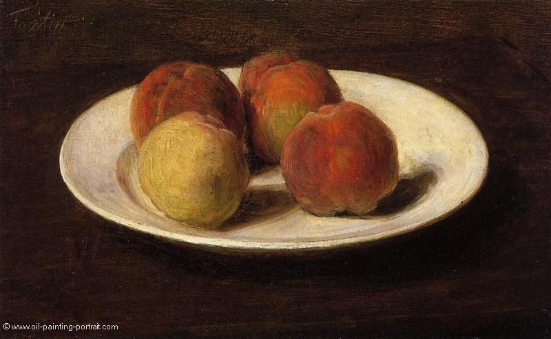 Still Life (Still Life of Four Peaches)