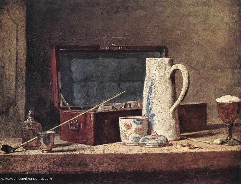 Still Life with Pipe and Jug