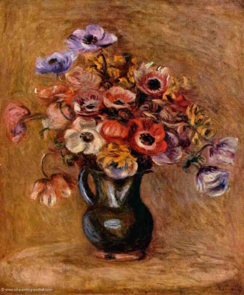 Stillleben mit Anemonen