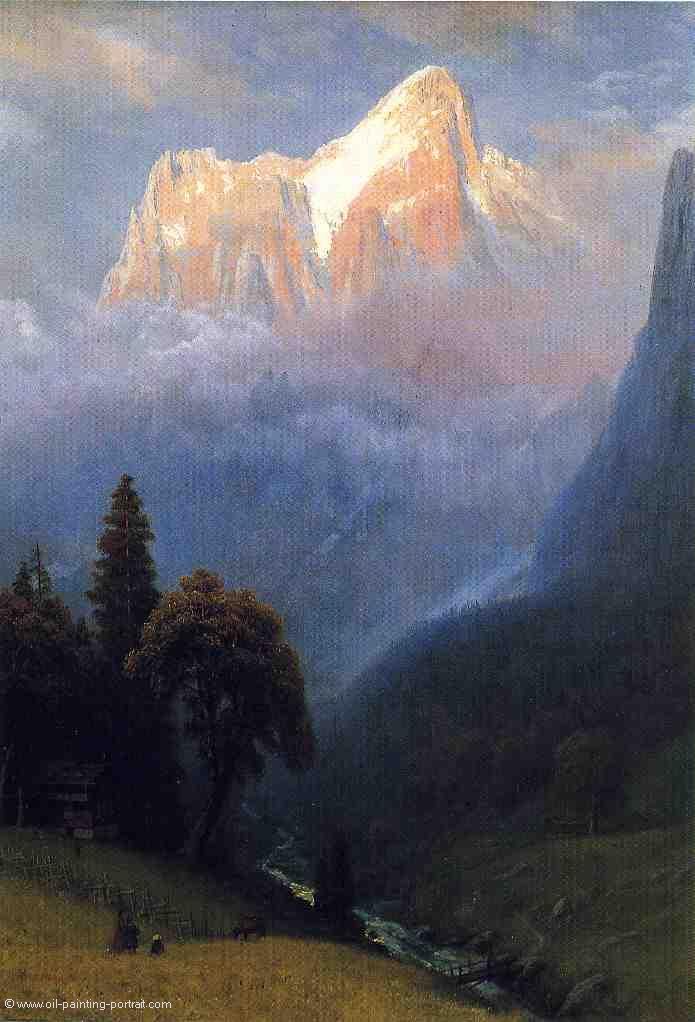 Storm among the Alps