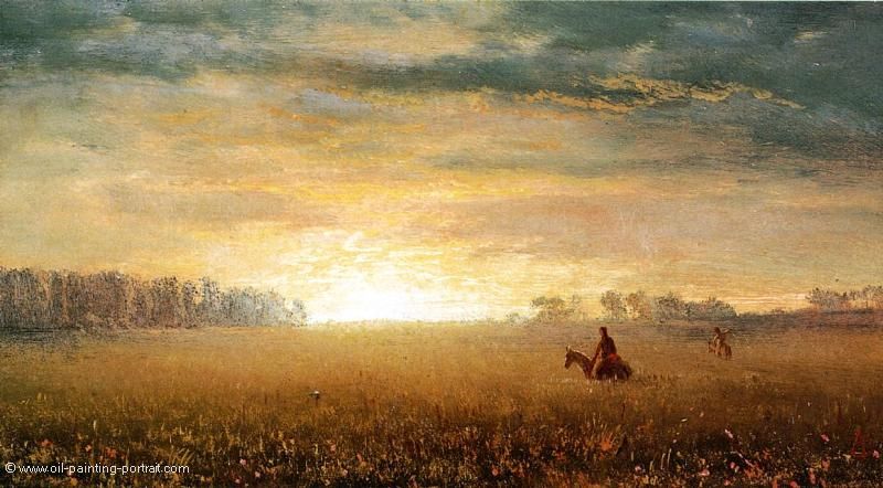 Sunset in the Prairies