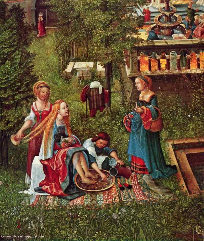 Susanna im Bade (Detail)
