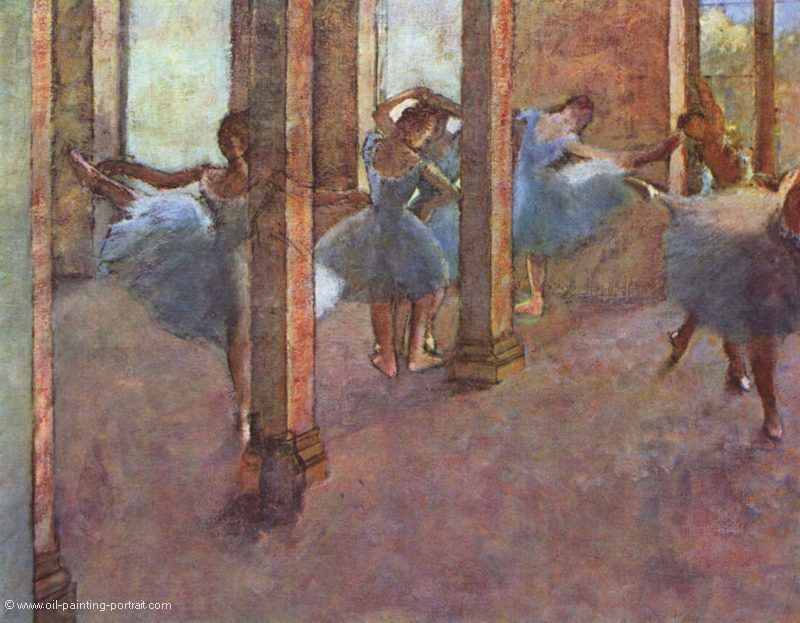 Taenzerinnen im Foyer