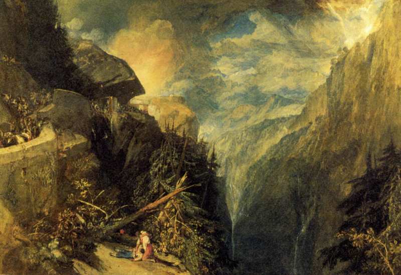 The Battle of Fort Rock, Val d Aoste, Piedmont