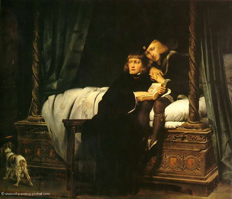 The Children of King Edward imprisoned in the Tower