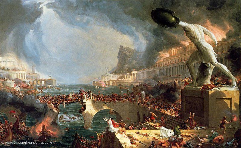 The Course of Empire (Destruction)