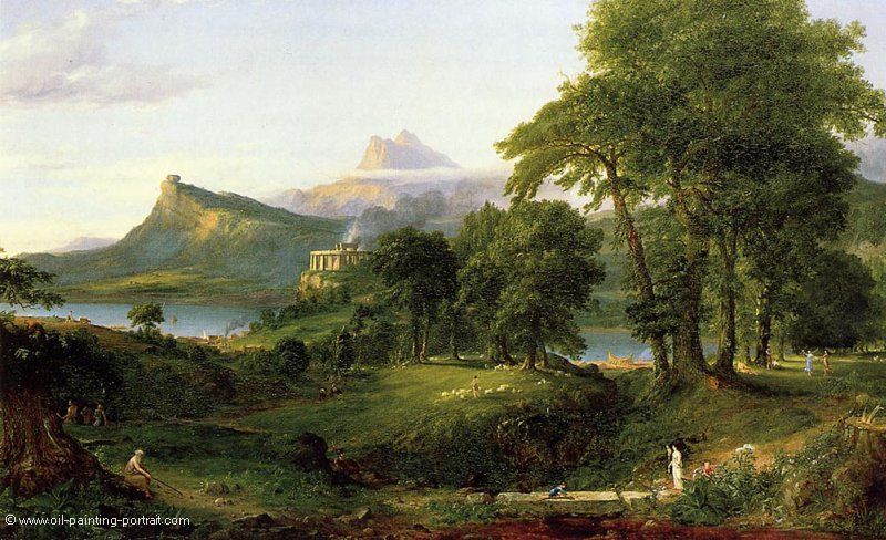 The Course of Empire (The Arcadian or Pastoral State)