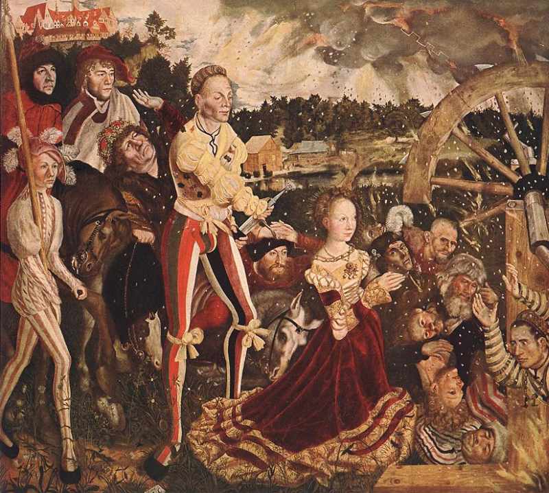 The Martyrdom of St Catherine