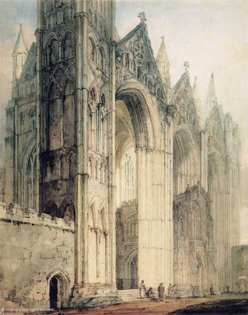 The West Front of Peterborough Cathedral