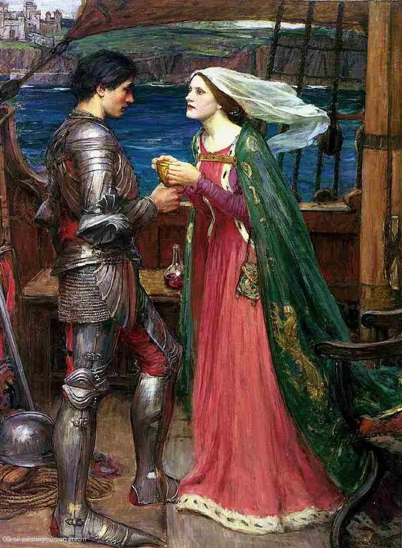 Inhalt Tristan Und Isolde Tristan und Isolde - Bilder, Gemälde und Ölgemälde-Replikation
