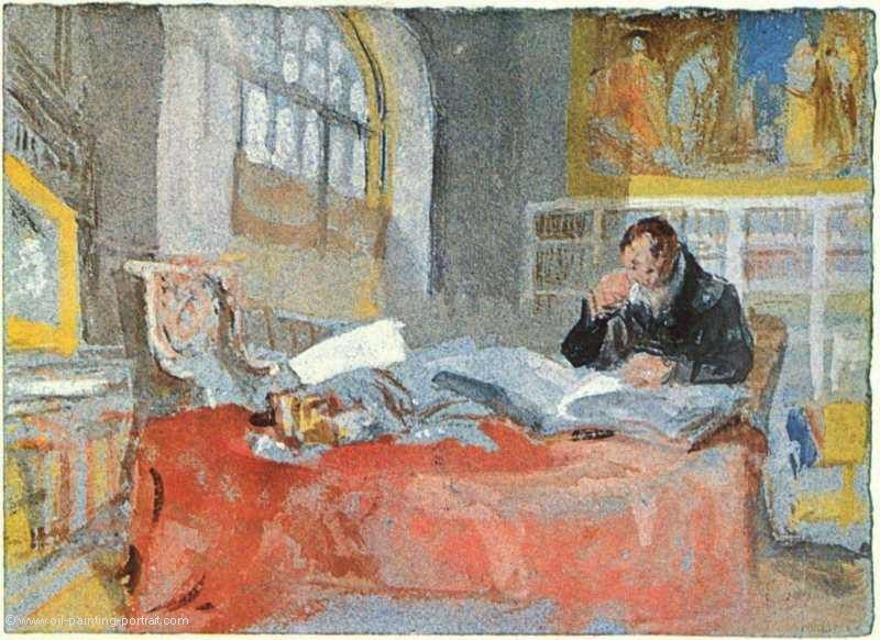 Turner in seinem Atelier