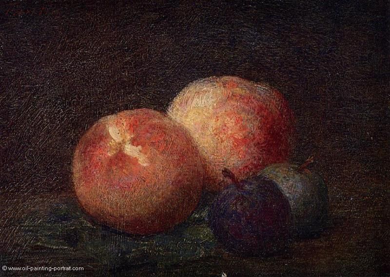 Two Peaches and two Plums