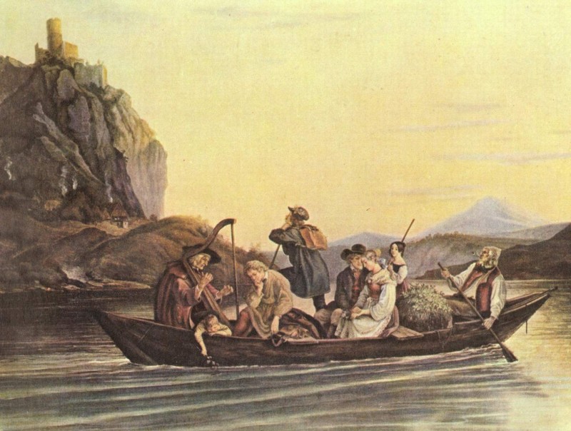 Ueberfahrt am Schreckenstein