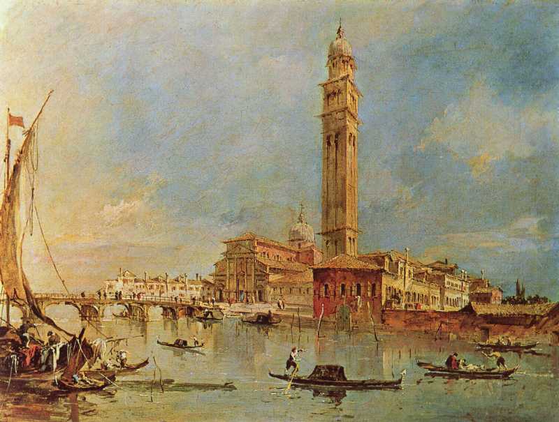 Vedute der Isola di San Pietro di Castello