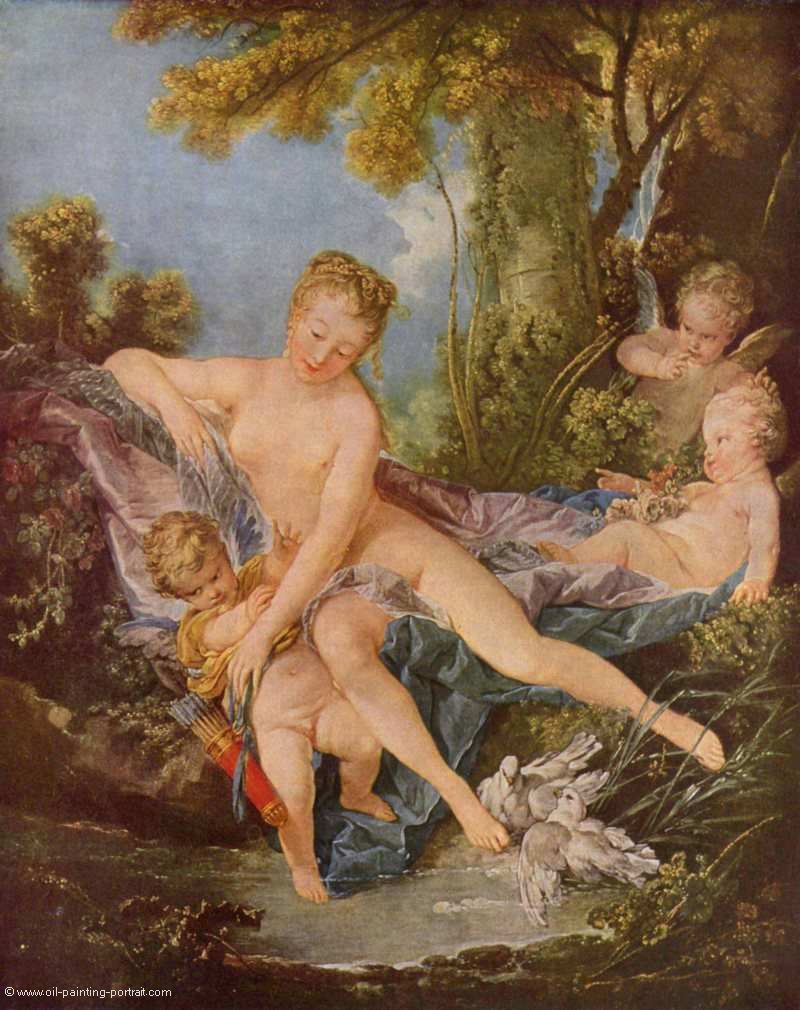 Venus troestet Amor