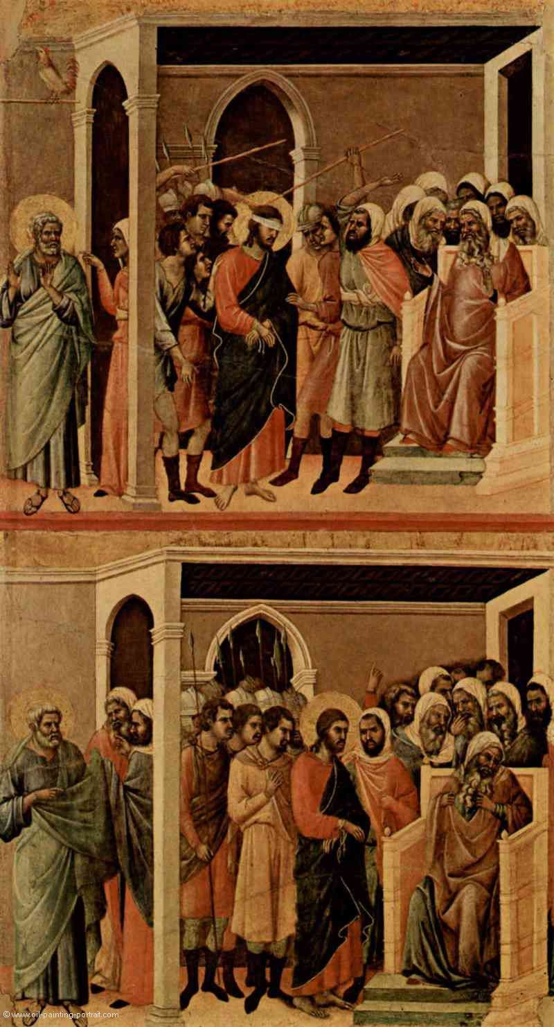 Verspottung Christi und Christus vor Kaipas