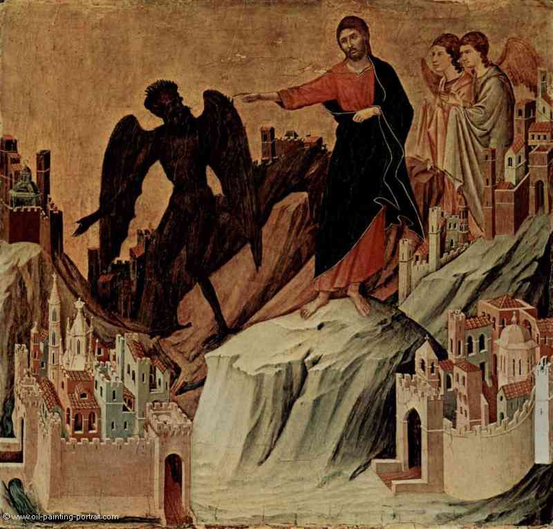 Versuchung Christi auf dem Berg