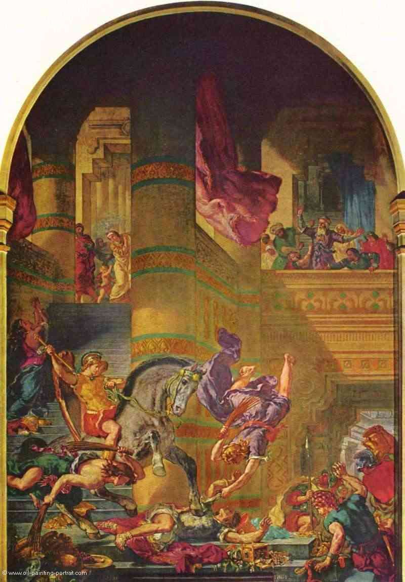 Vertreibung Helidors aus dem Tempel