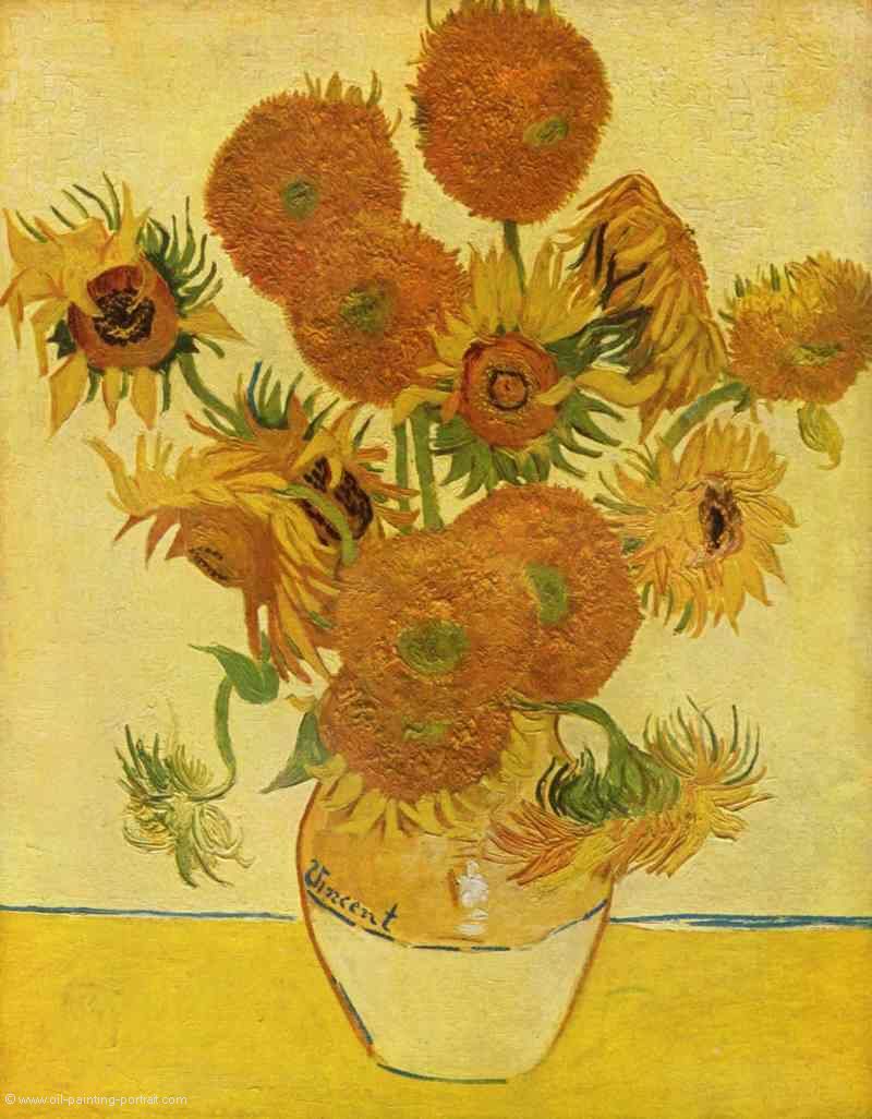 Vierzehn Sonnenblumen (Stillleben)