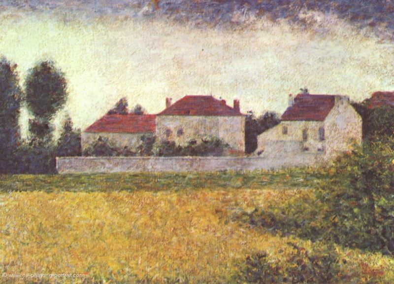 Ville d Avray, Die weissen Haeuser