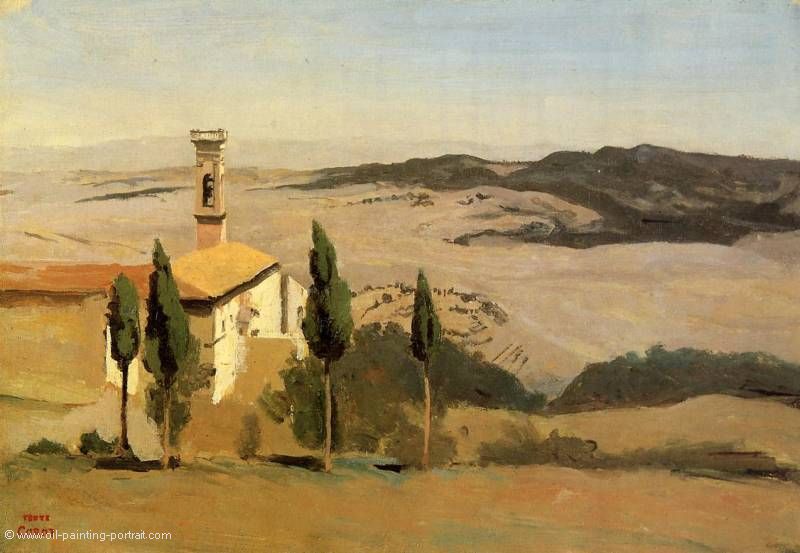 Volterra Church and Bell Tower