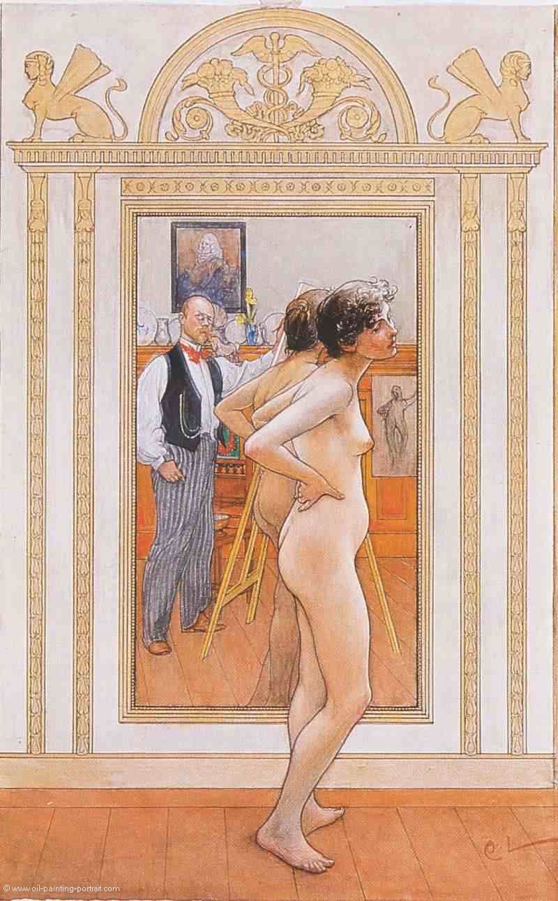 Vor dem Spiegel