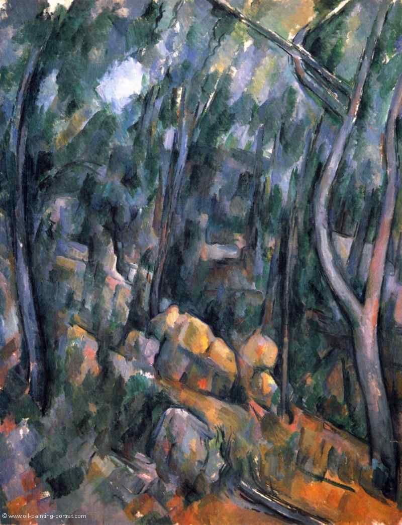 Wald bei den Felsenhoehlen