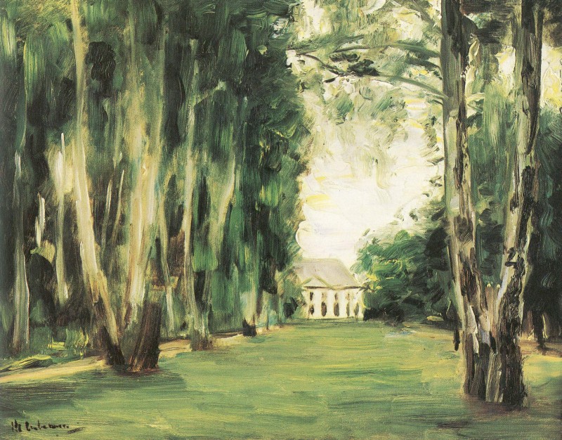 Wannseegarten mit Villa