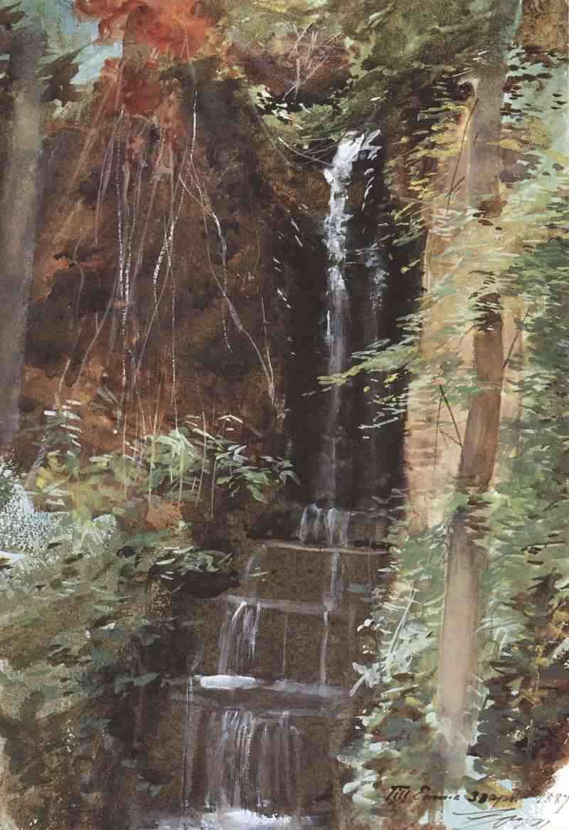 Wasserfall in der Alhambra