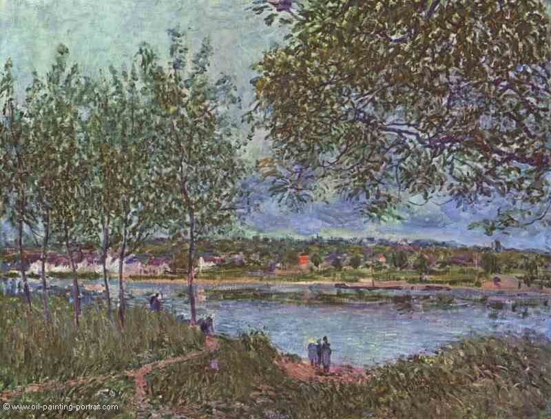 Weg der alten Faehre in By