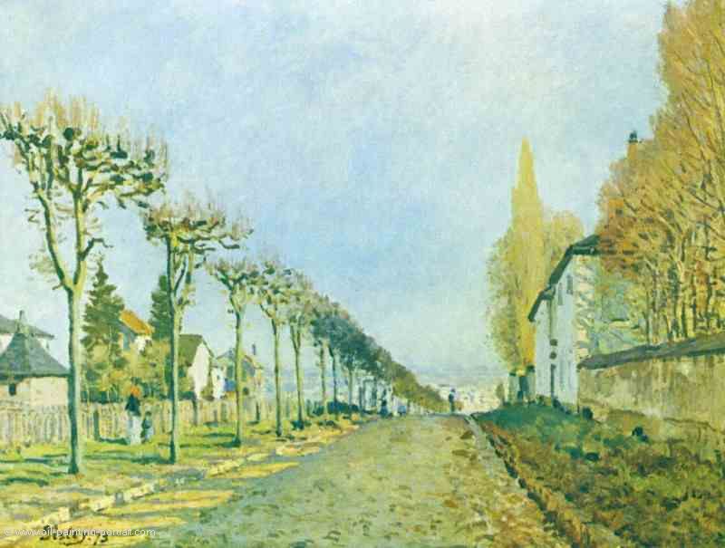 Weg nach Severes, bei Louveciennes