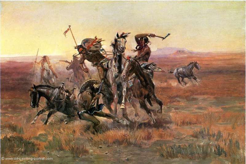 When Blackfeet and Sioux Meeting