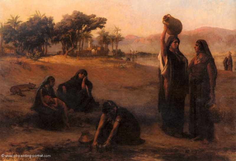 Women Drawing Water from the Nile