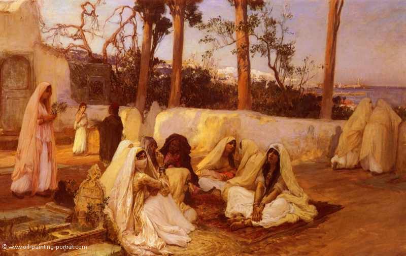 Women at the Cemetery (Algiers)