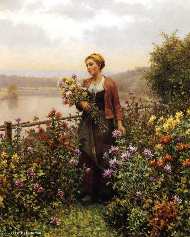 Women in a Garden