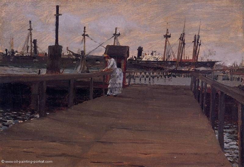 Women on a Dock