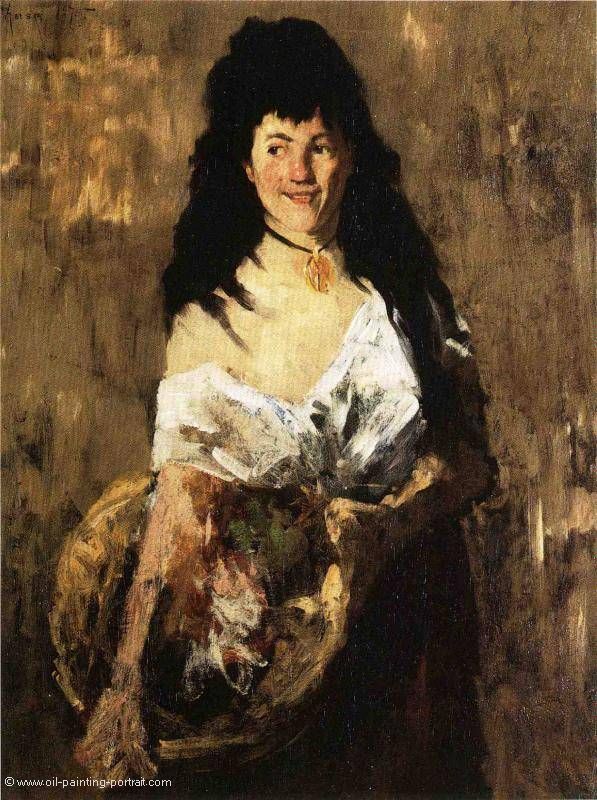Women with a Basket